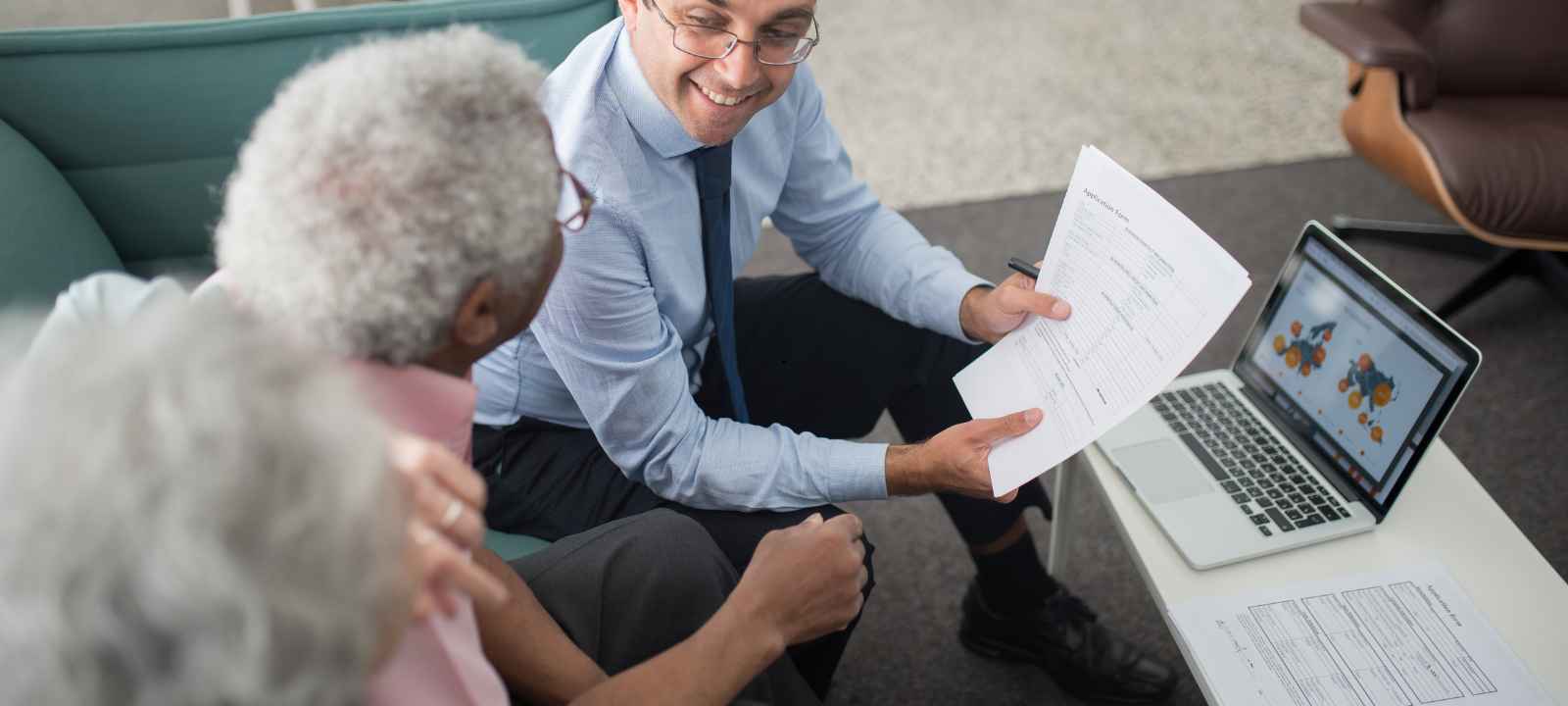 ClearBizDebt advisor on the phone helping an owner who can't afford their MCA payments