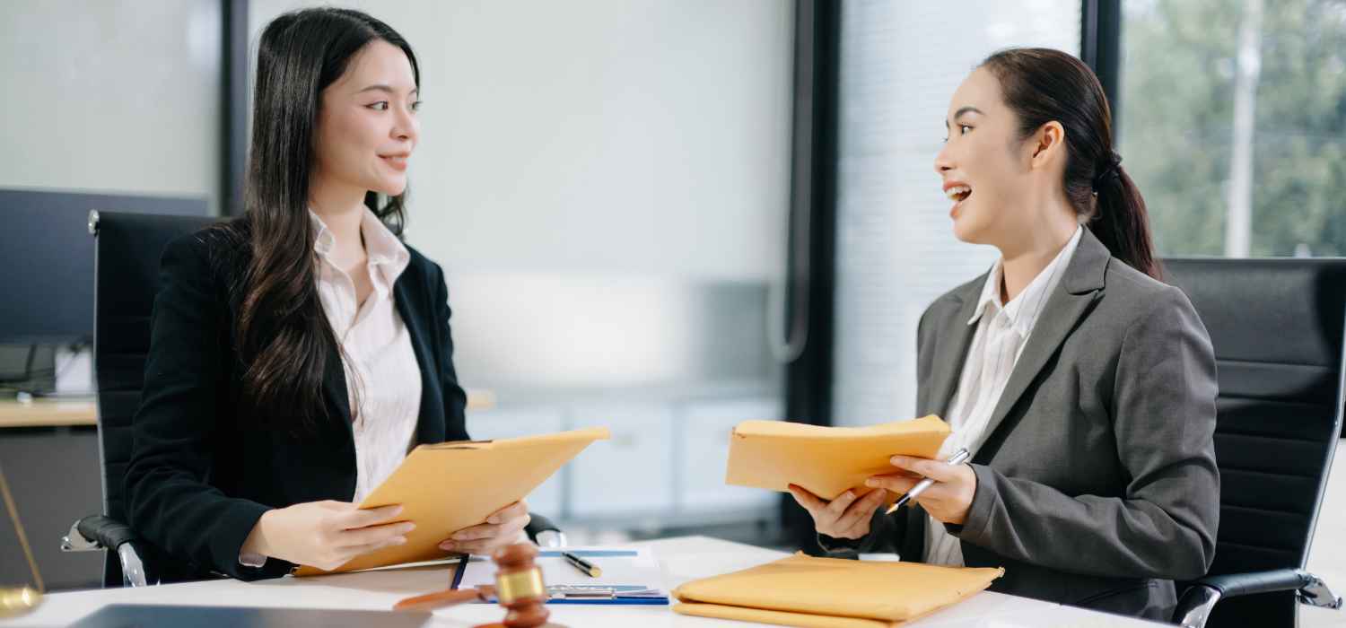 Attorney reviewing a UCC lien response in the ClearBizDebt attorney-backed MCA program