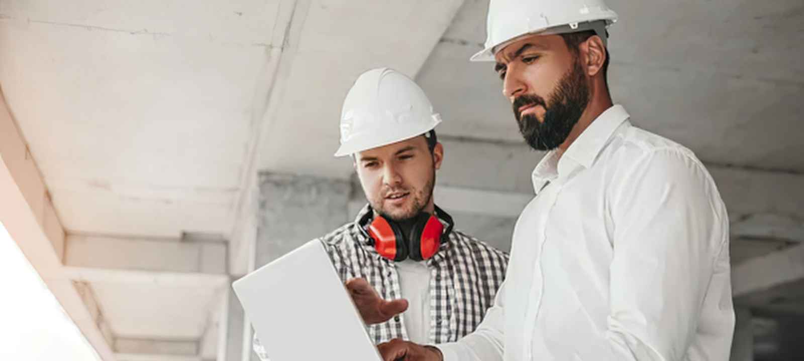 Contractor reviewing invoices from a few large customers, a payer mix with higher UCC lien risk
